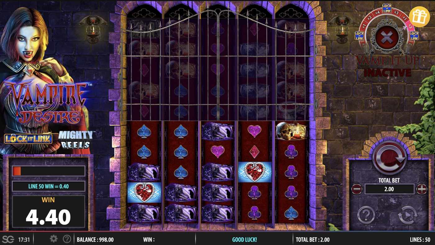 Vampire Desire: image of winning