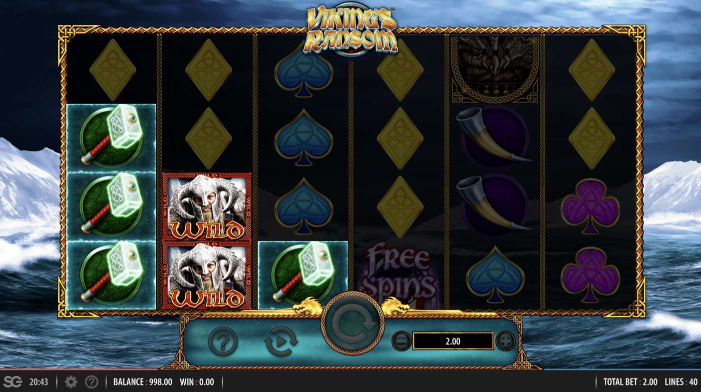 Viking's Ransom: image of winning