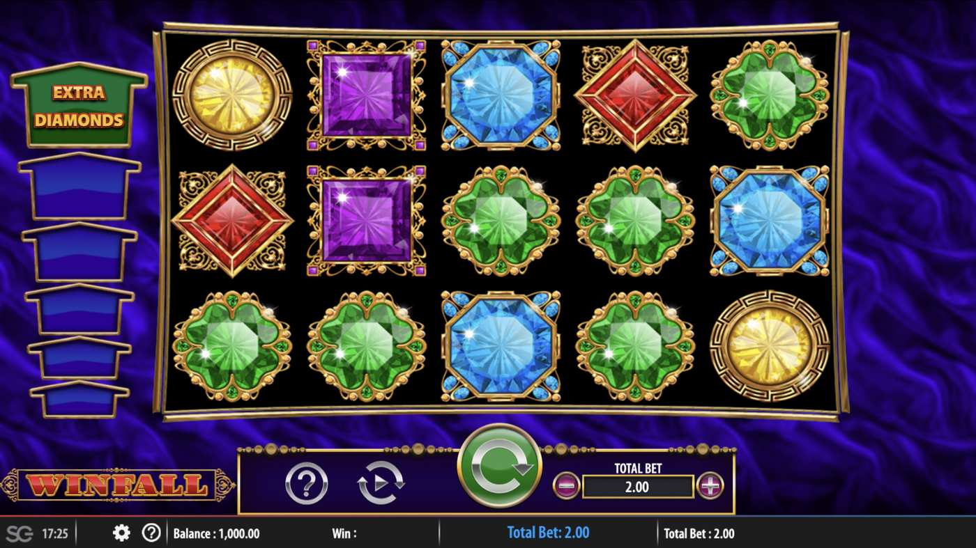 Winfall: image of main menu