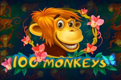 100 Monkeys Online Slot Logo