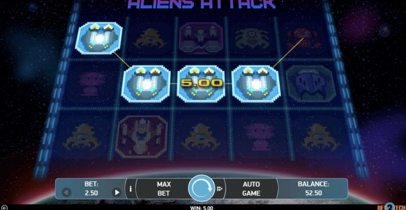 Alien Attack: image of winning
