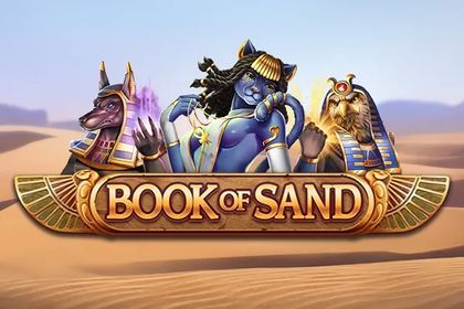 Book of Sand Online Slot Logo