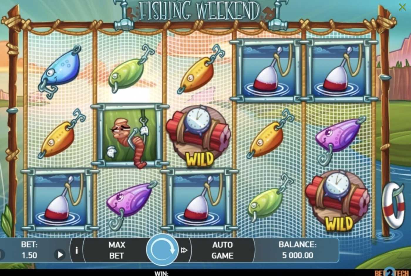 Fishing Weekend: image of main menu