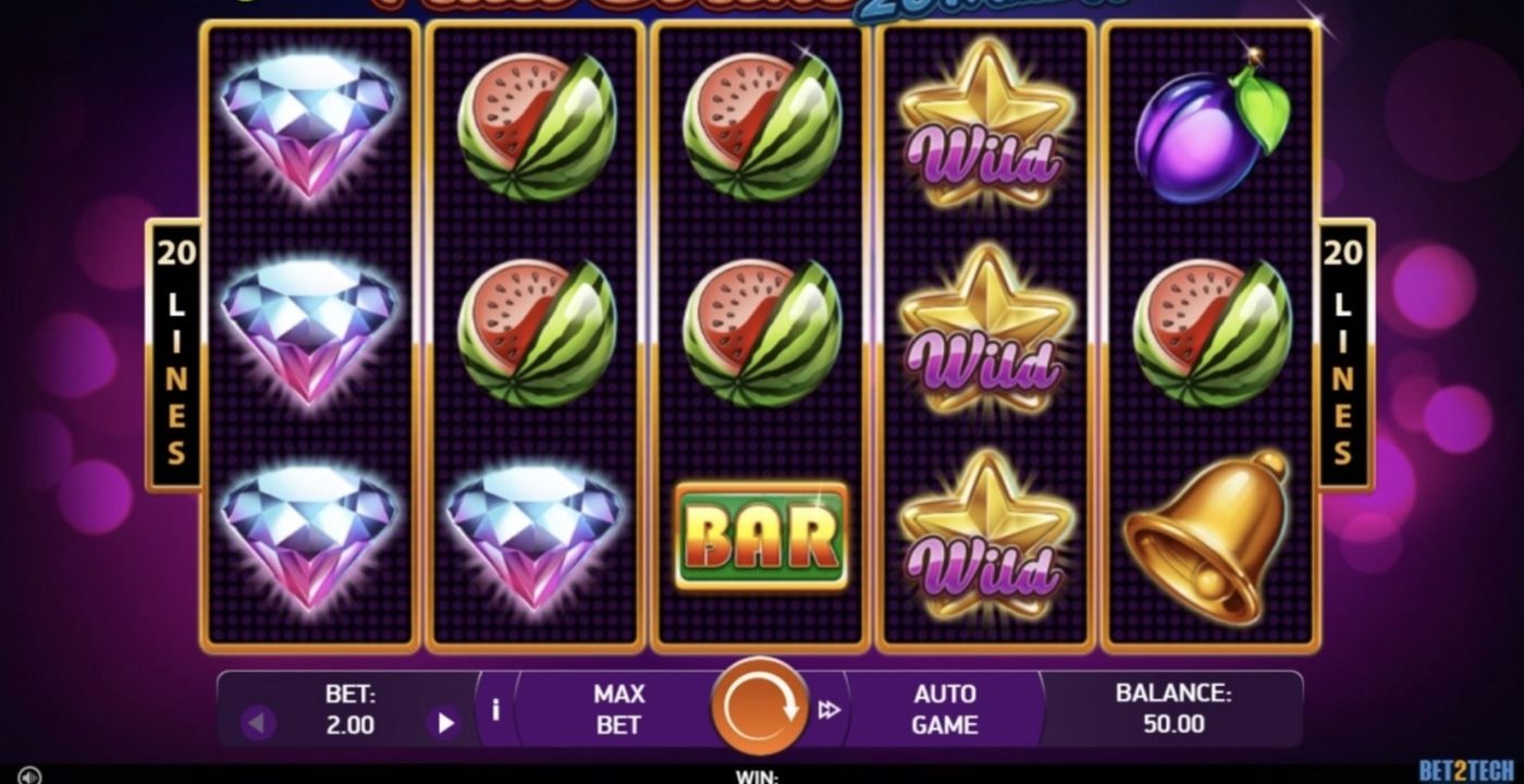 Fruit Strike: 20 Multi Win: image of main menu