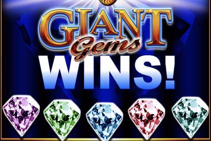 Giant Gems Online Slot Logo