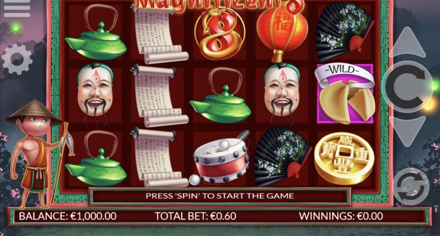 Magnificent 8: image of main menu