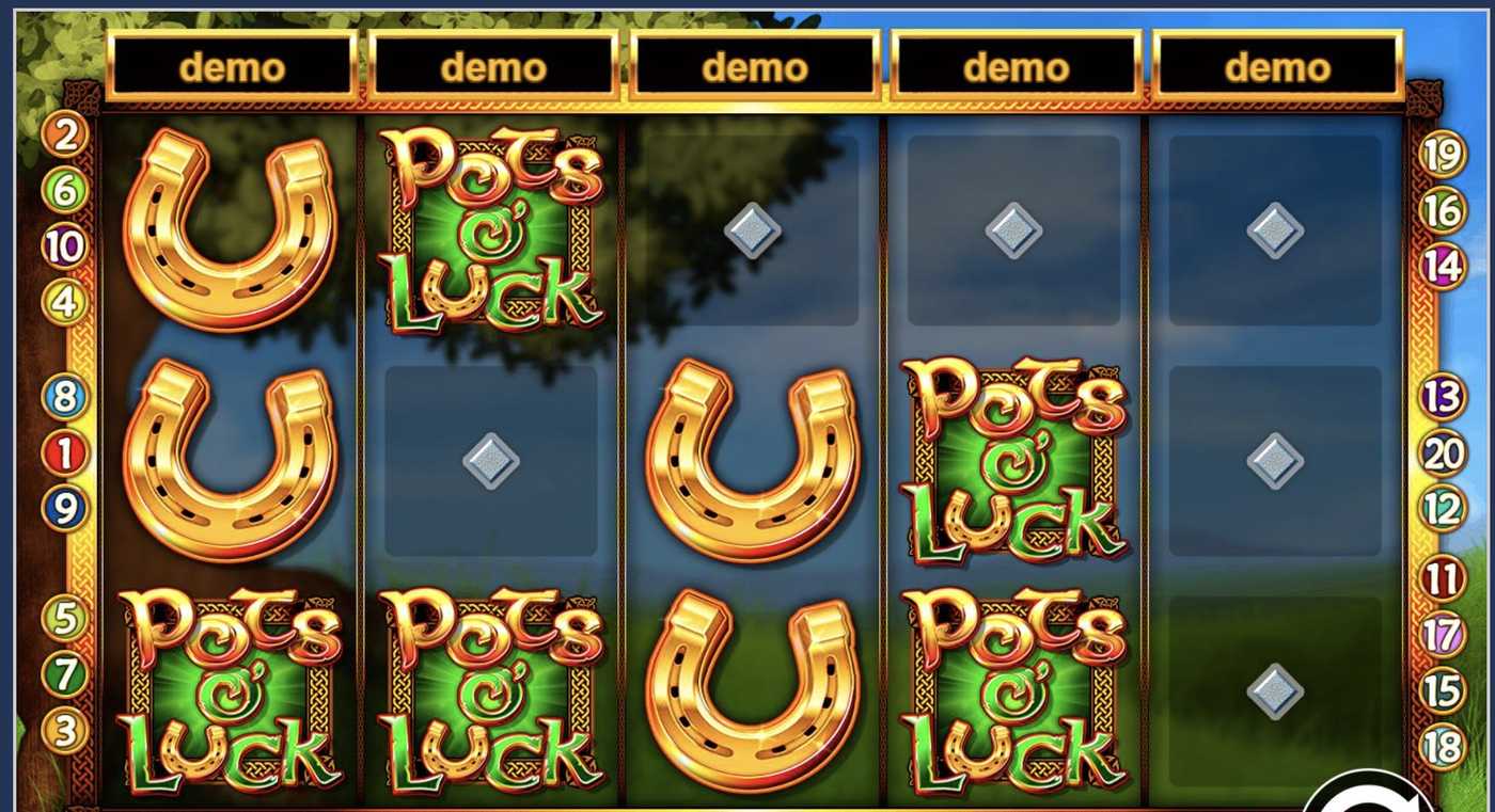 Pots O'luck: image of main menu