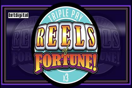 Reels of Fortune - Triple Pay Online Slot Logo