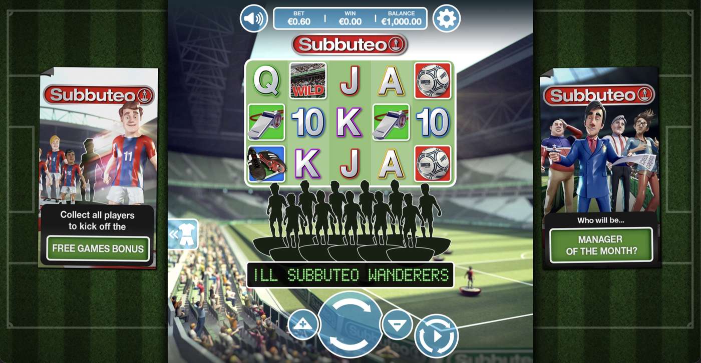 Subbuteo: image of main menu