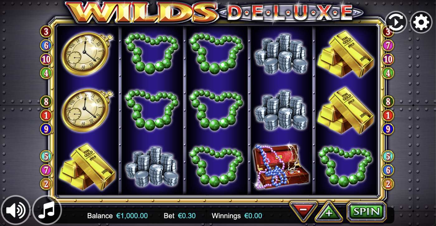 Wilds Deluxe: image of main menu