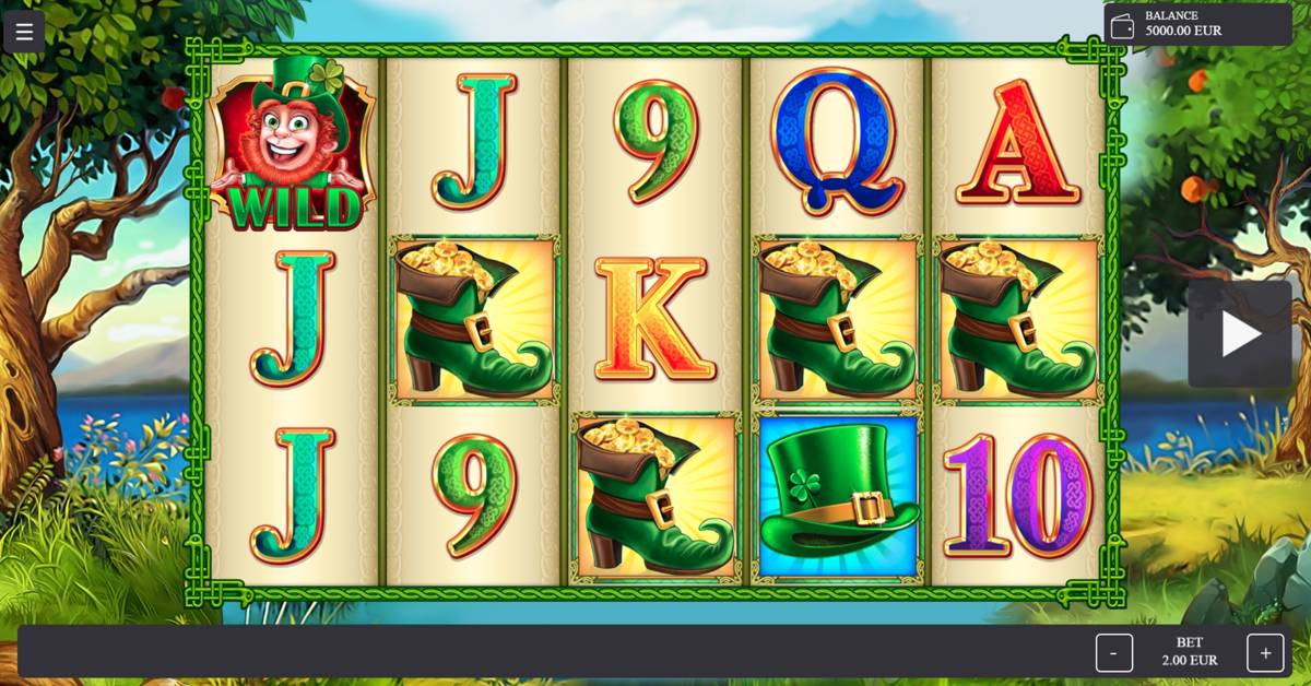 Boots of Luck: image of main menu