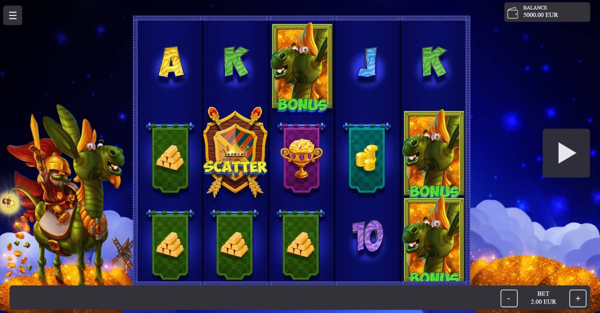 Sir Donkey: image of main menu