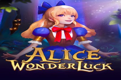 Alice WonderLuck Online Slot Logo