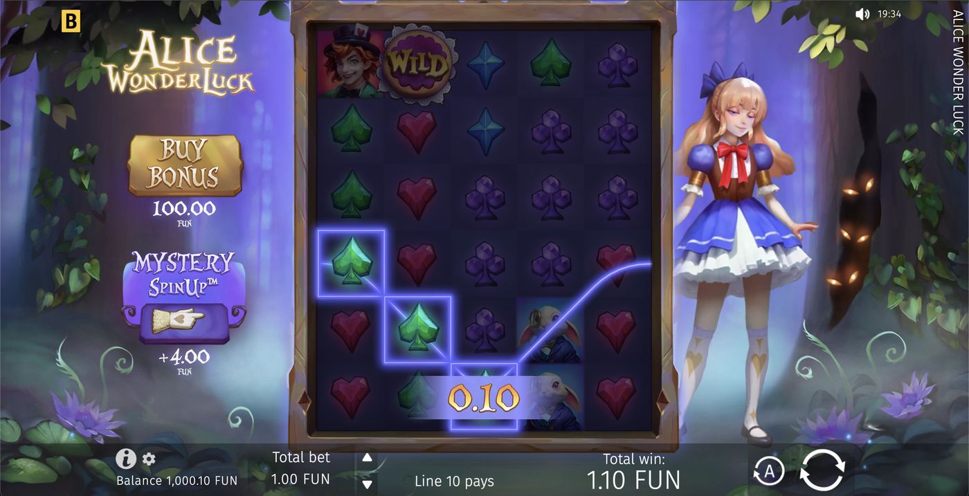 Alice WonderLuck: image of winning