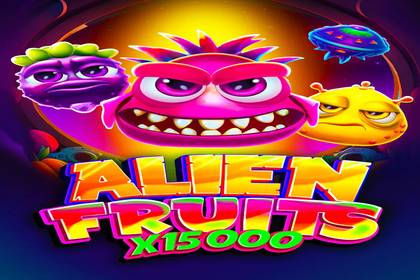 Alien Fruits Online Slot Logo