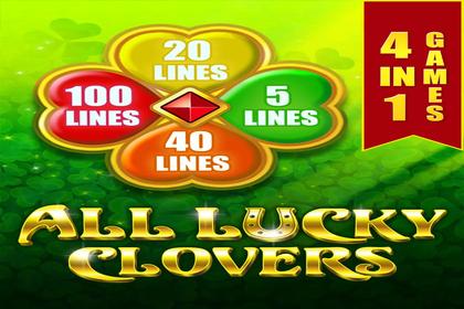 All Lucky Clovers Online Slot Logo