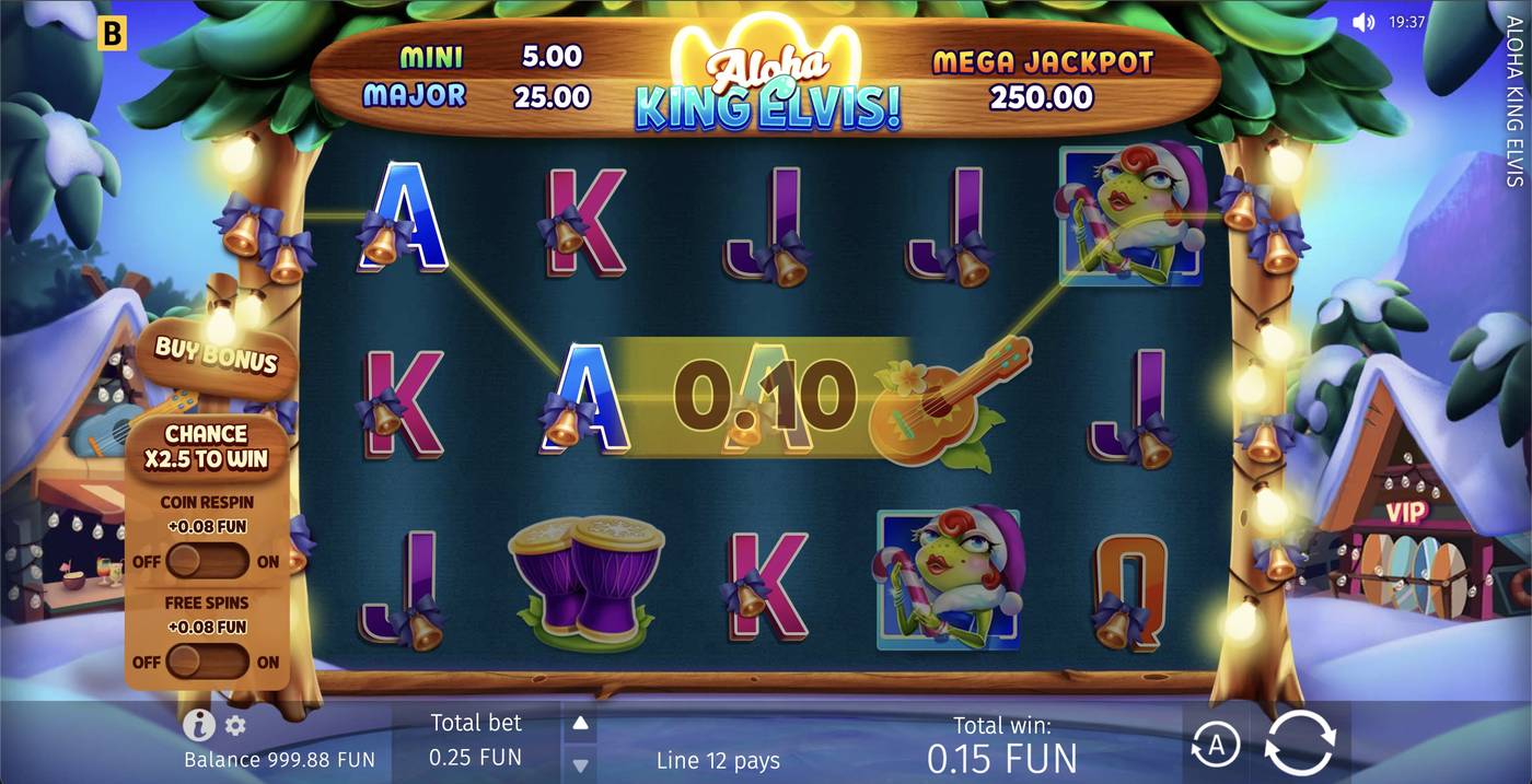 Aloha King Elvis: image of winning