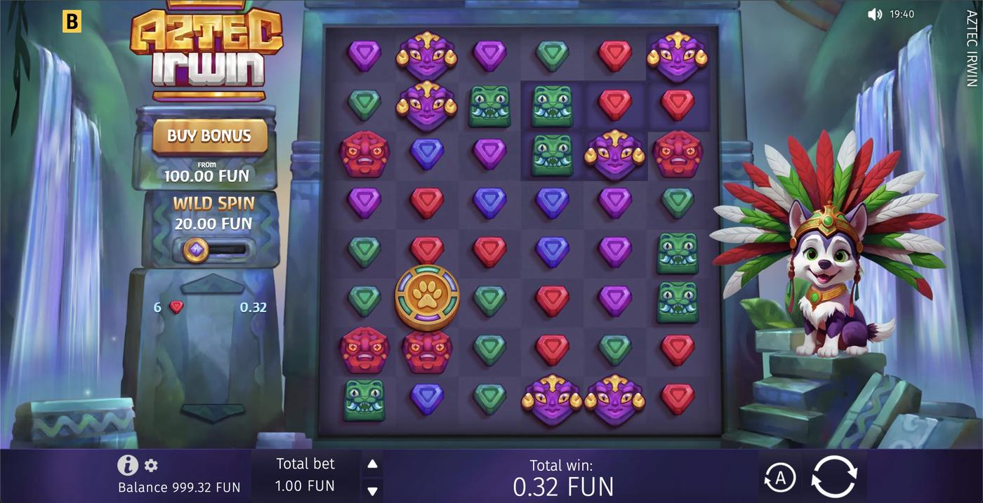 Aztec Irwin: image of winning