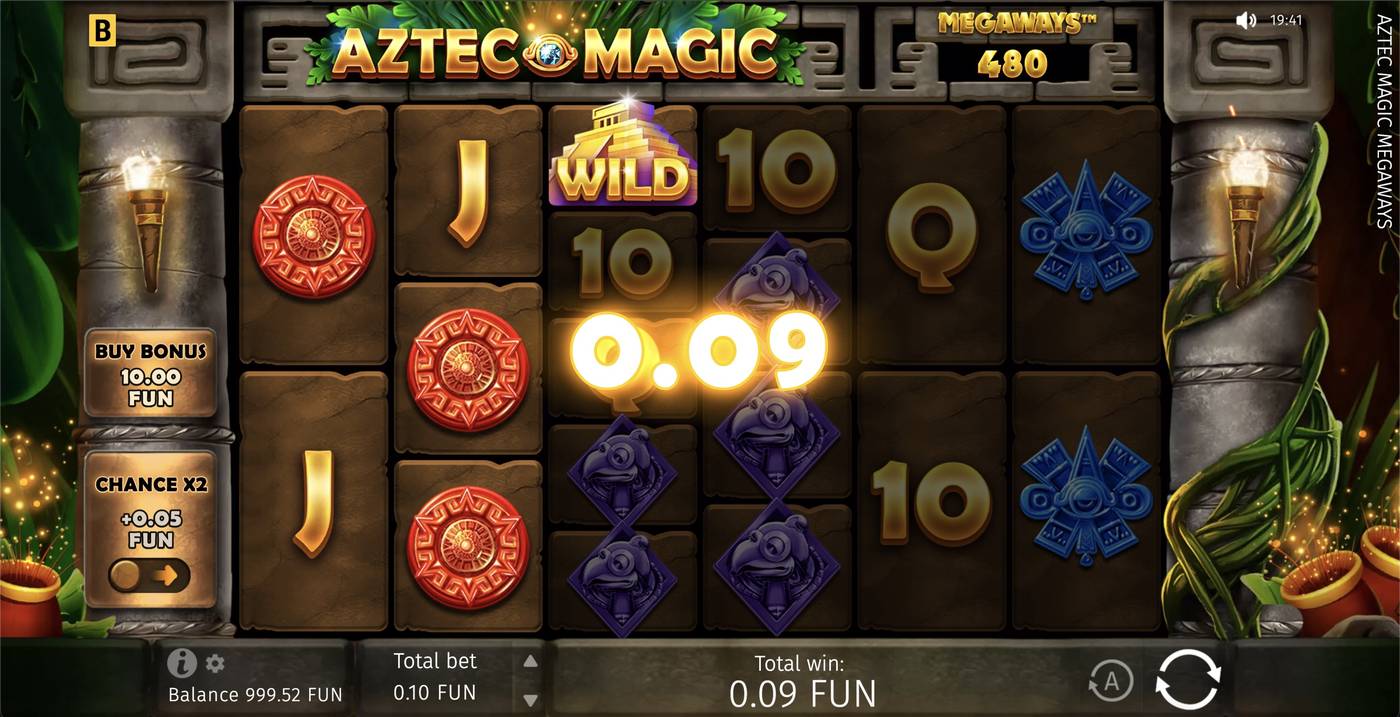 Aztec Magic Megaways: image of winning