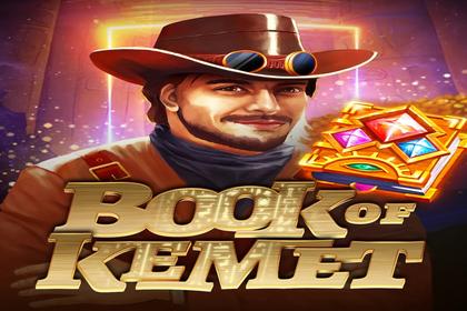 Book of Kemet Online Slot Logo