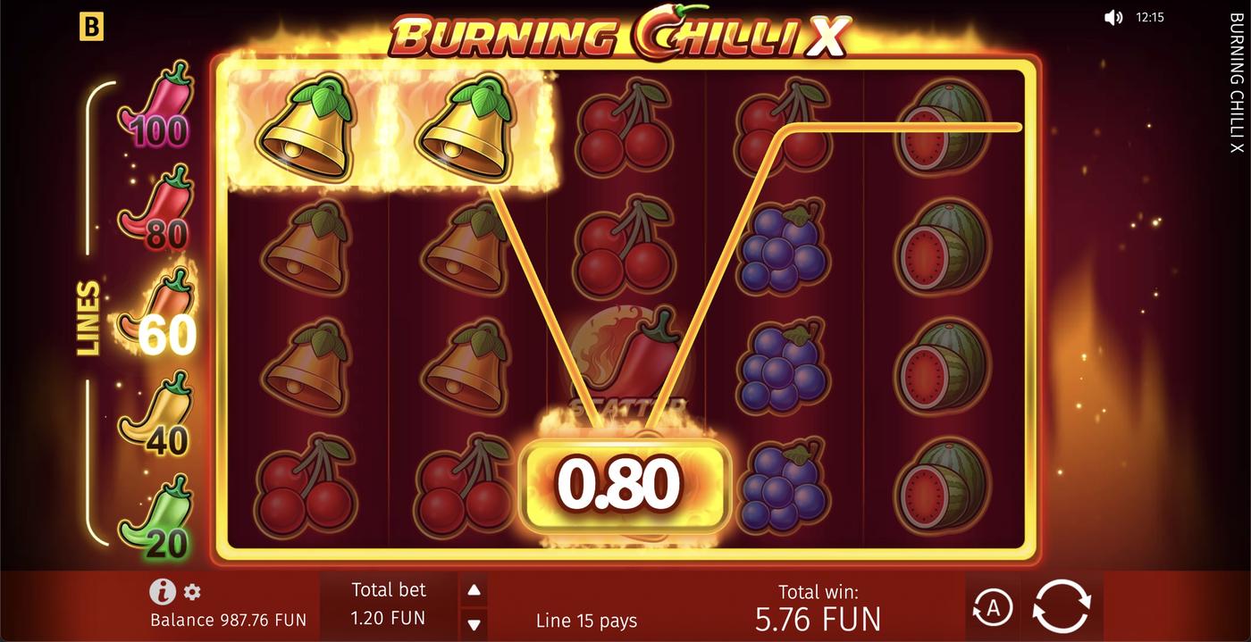 Burning Chilli X: image of winning