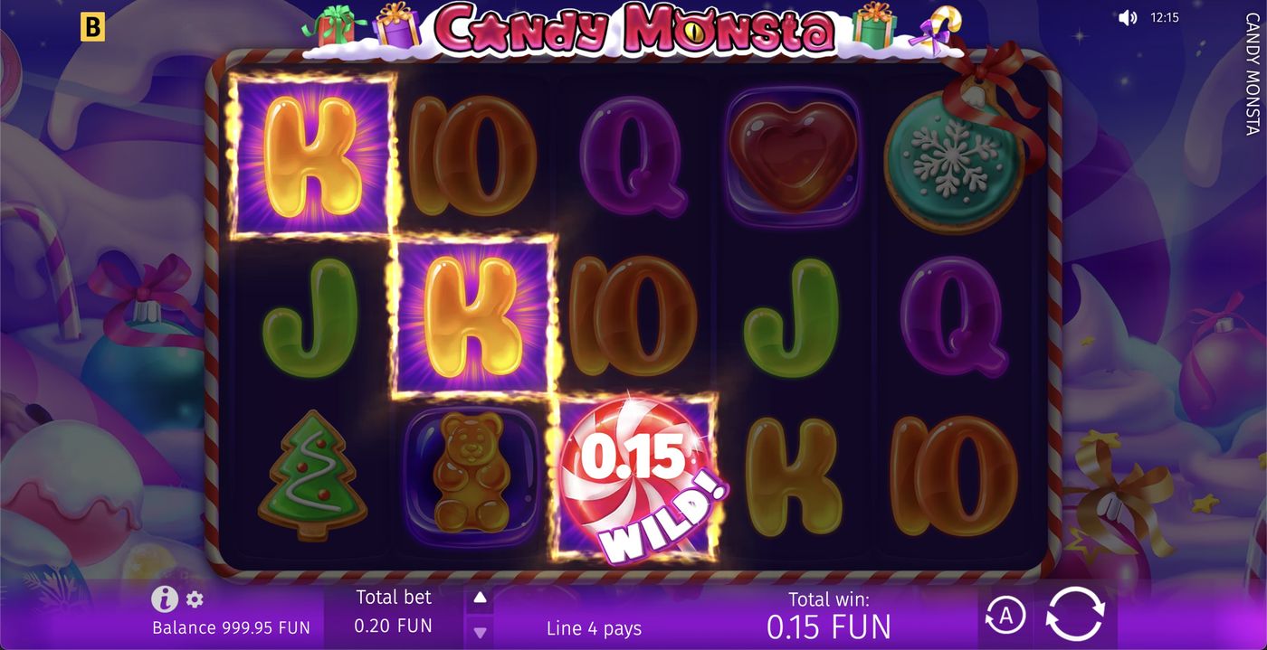Candy Monsta: image of winning