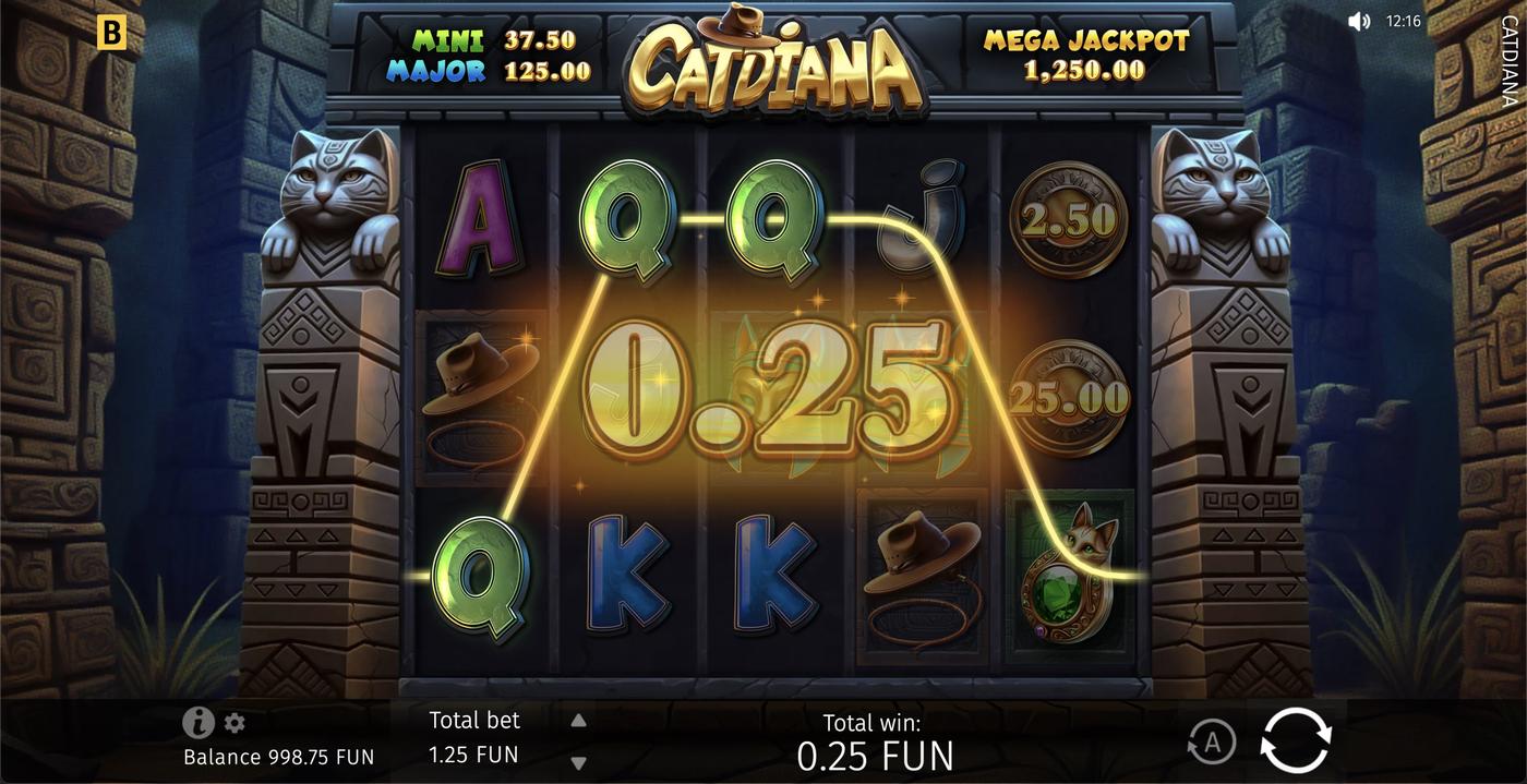 Catdiana: image of winning