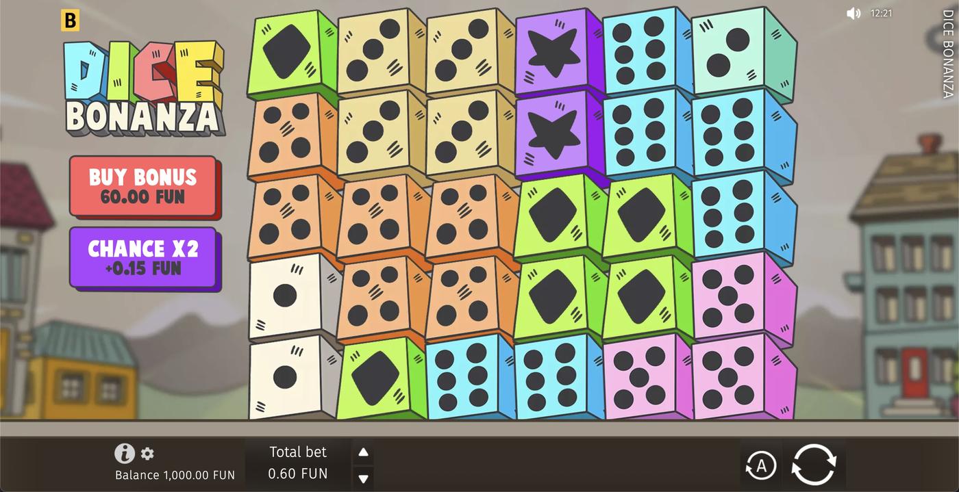 Dice Bonanza: image of main menu
