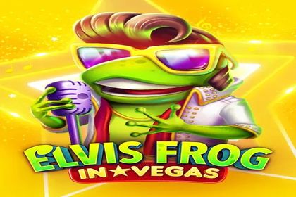 Elvis Frog in Vegas Online Slot Logo
