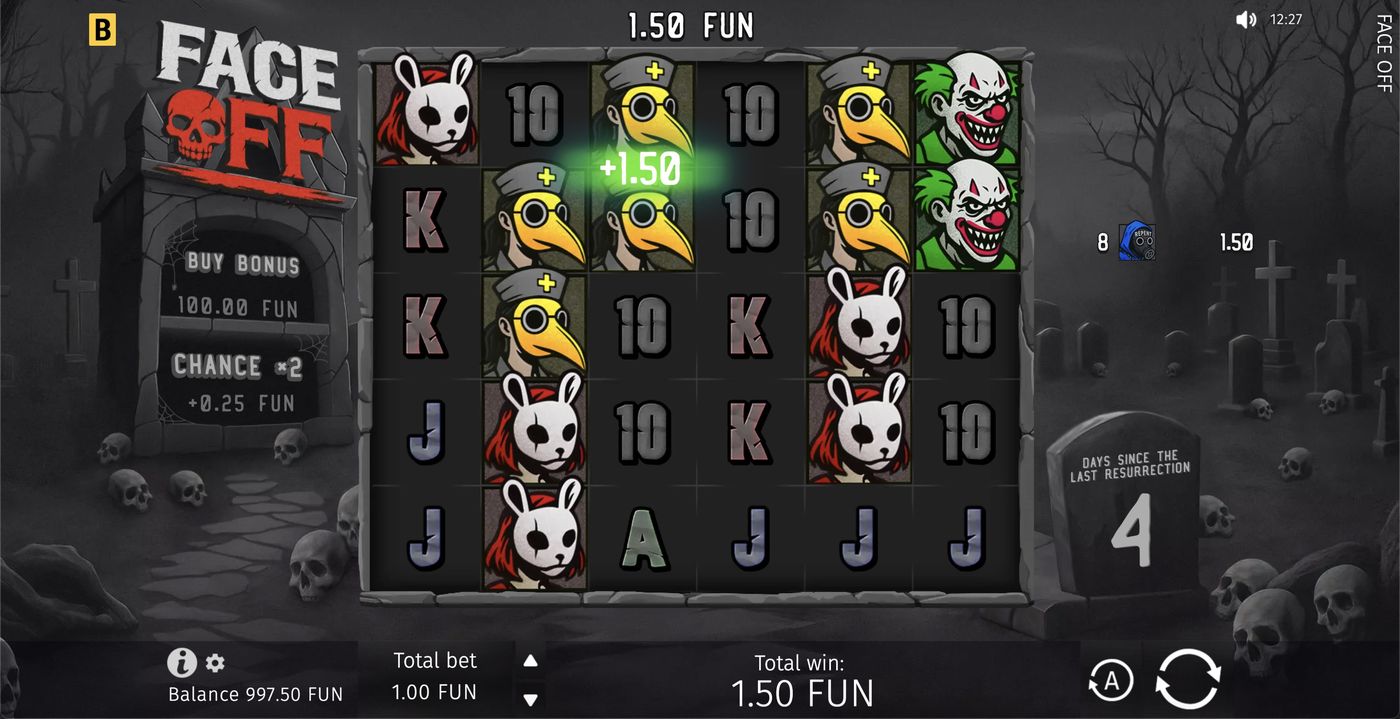 Face Off: image of winning