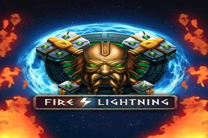 Fire Lightning Online Slot Logo