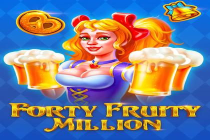 Forty Fruity Million Online Slot Logo