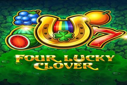 Four Lucky Clover Online Slot Logo