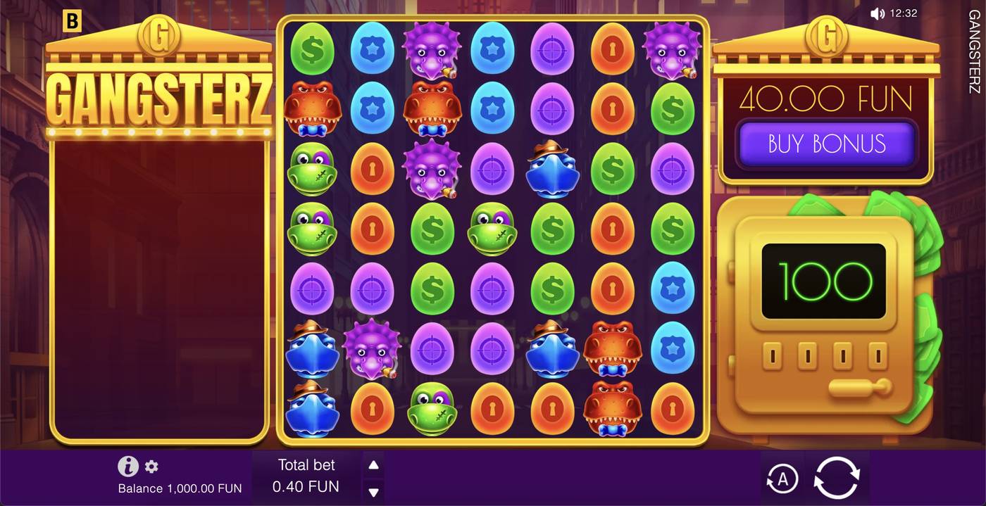 Gangsterz: image of main menu