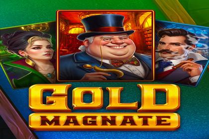 Gold Magnate Online Slot Logo