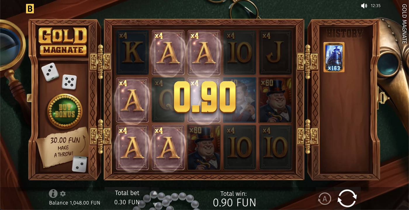 Gold Magnate: image of winning