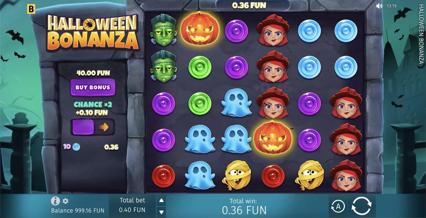 Halloween Bonanza: image of winning