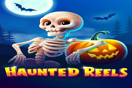 Haunted Reels Online Slot Logo