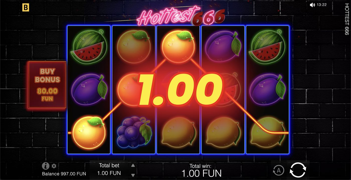 Hottest 666: image of winning