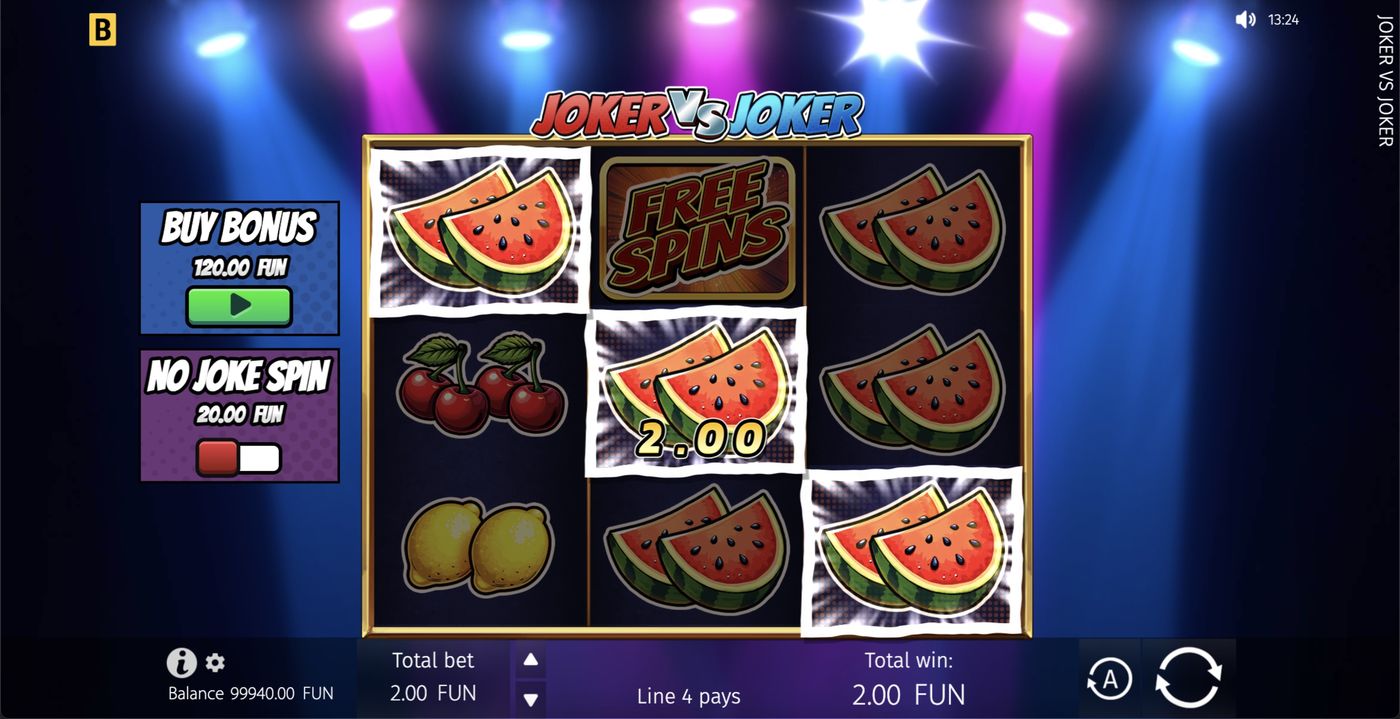Joker vs Joker: image of winning