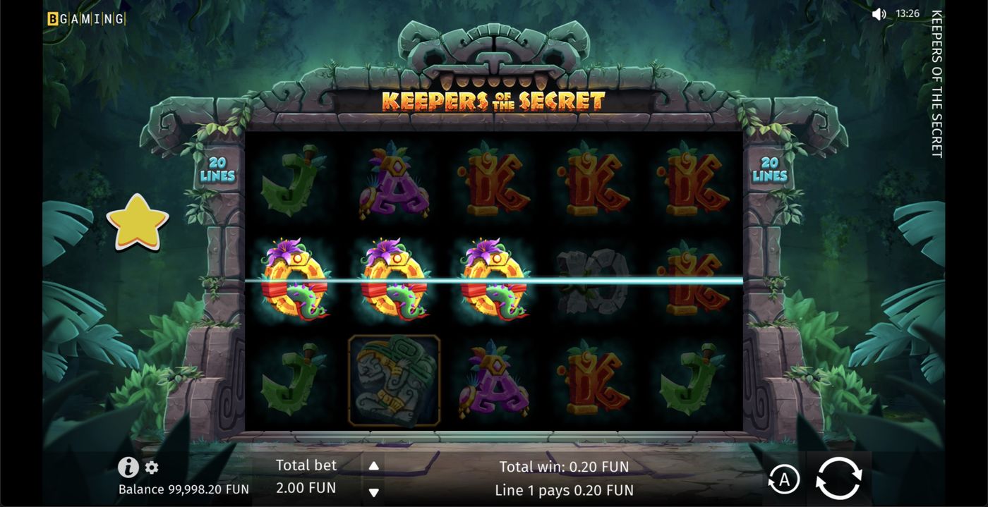 Keepers Of The Secret: image of winning