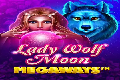 Lady Wolf Moon Megaways Online Slot Logo