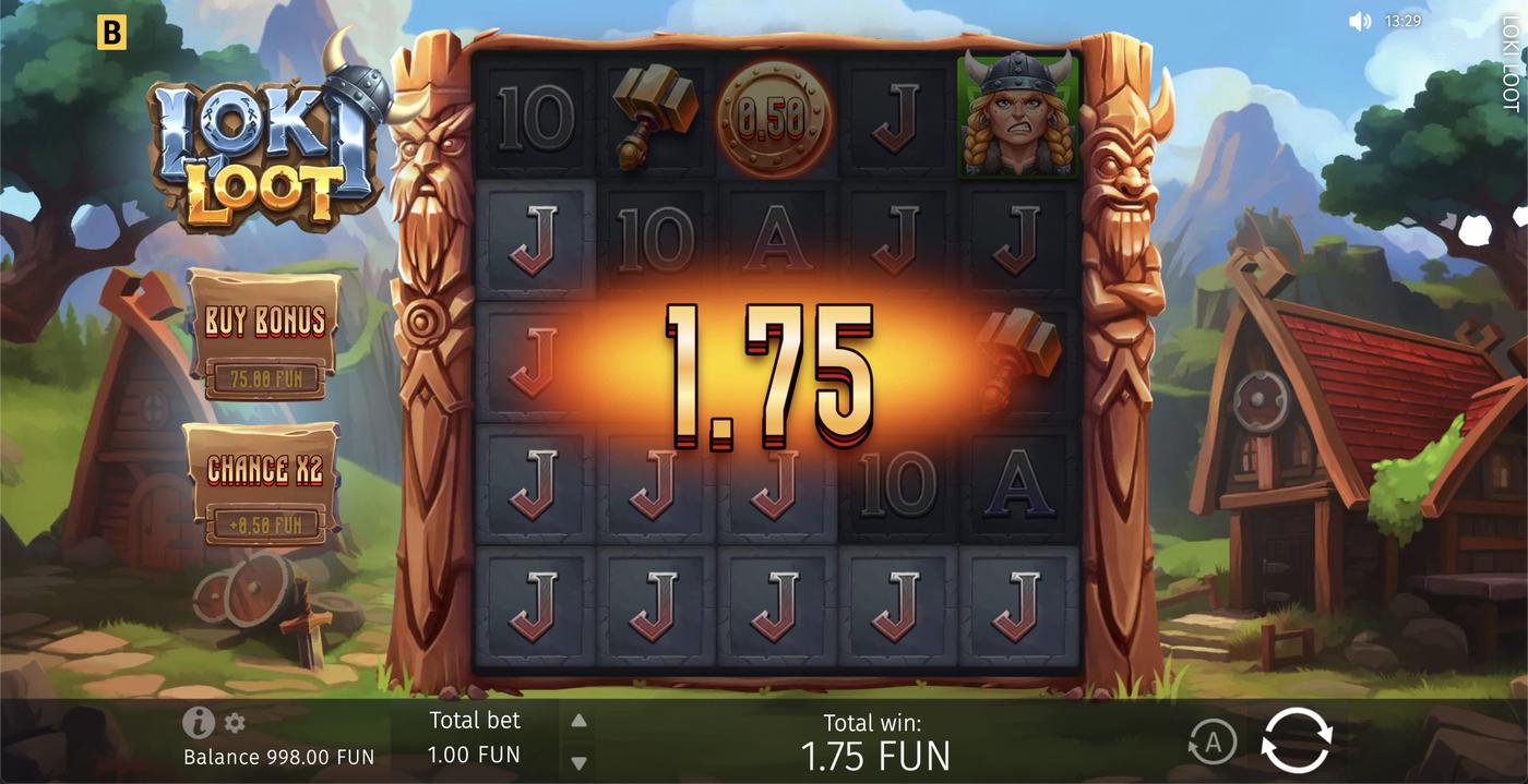 Loki Loot: image of winning