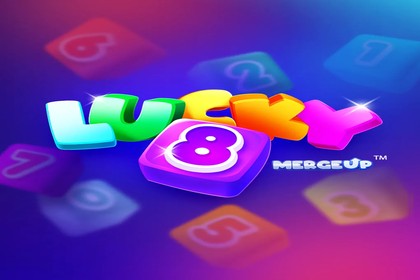 Lucky 8 Merge Up Online Slot Logo
