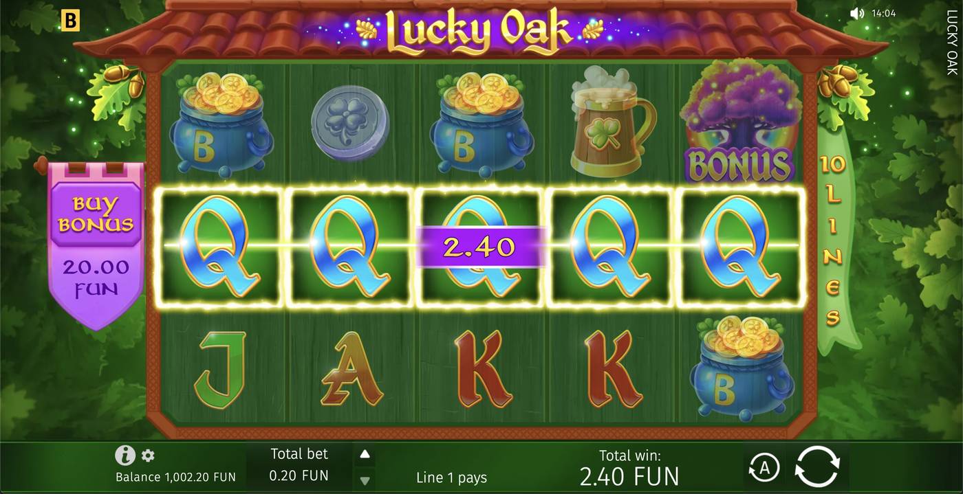 Lucky Oak: image of winning