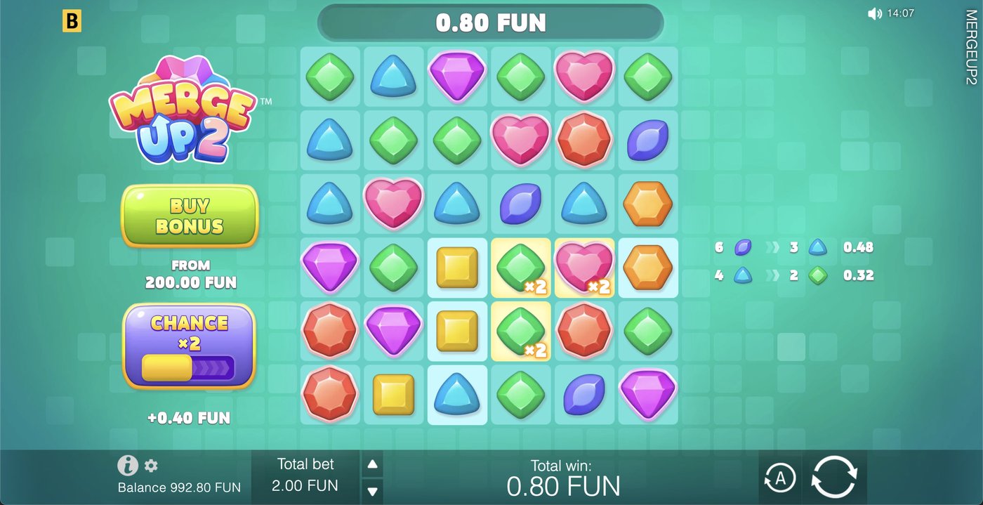 Merge Up 2: image of winning