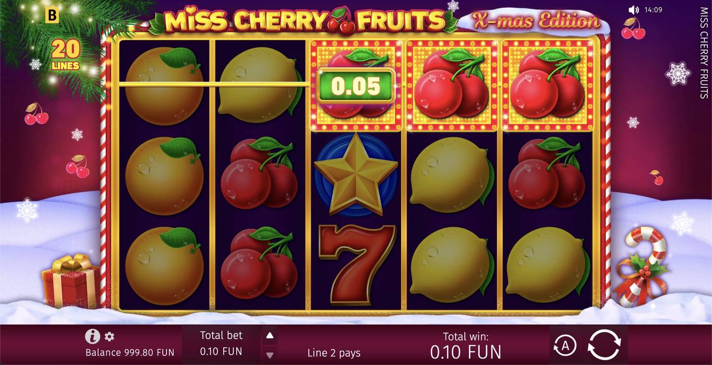 Miss Cherry Fruits: image of winning