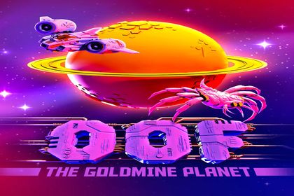 OOF The Goldmine Planet Online Slot Logo