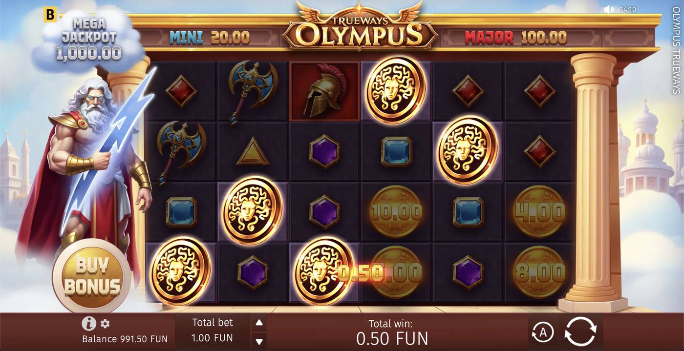 Olympus Trueways: image of winning