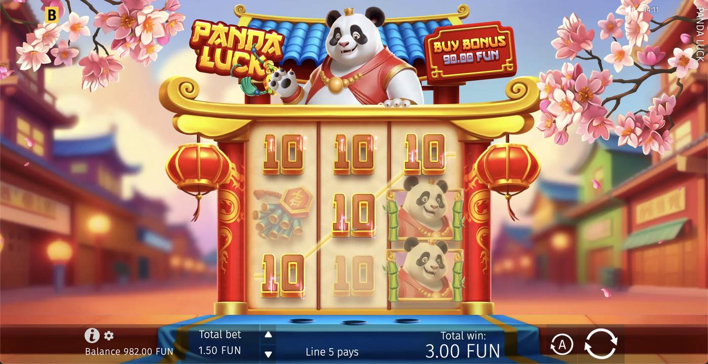 Panda Luck: image of winning